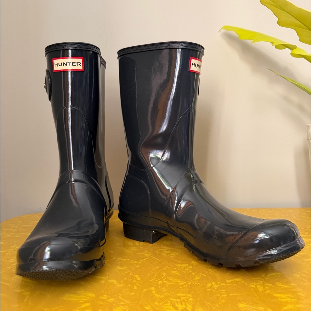 Hunter Original Short Gloss Wellington Boots